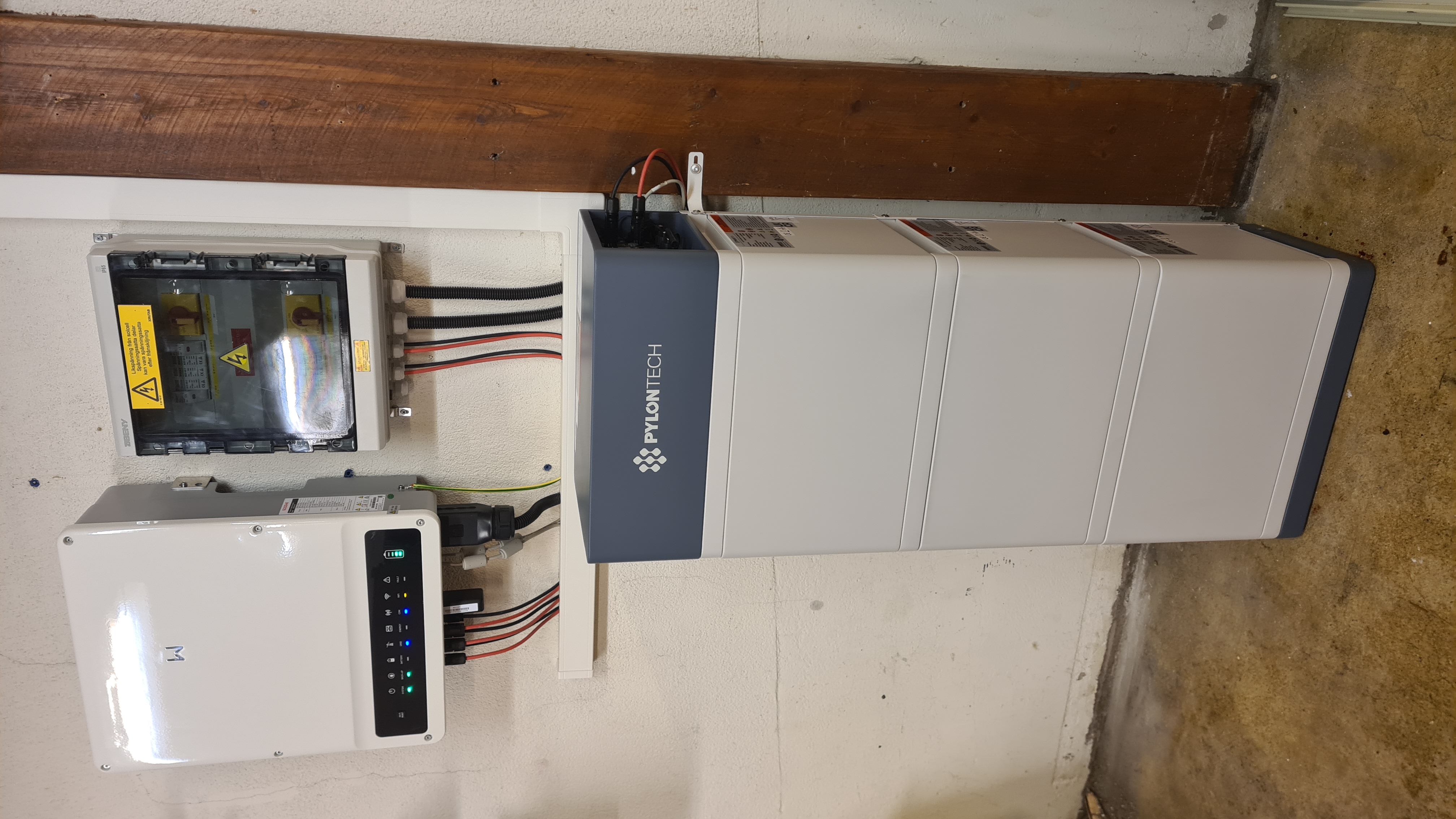 Installation Batteri
