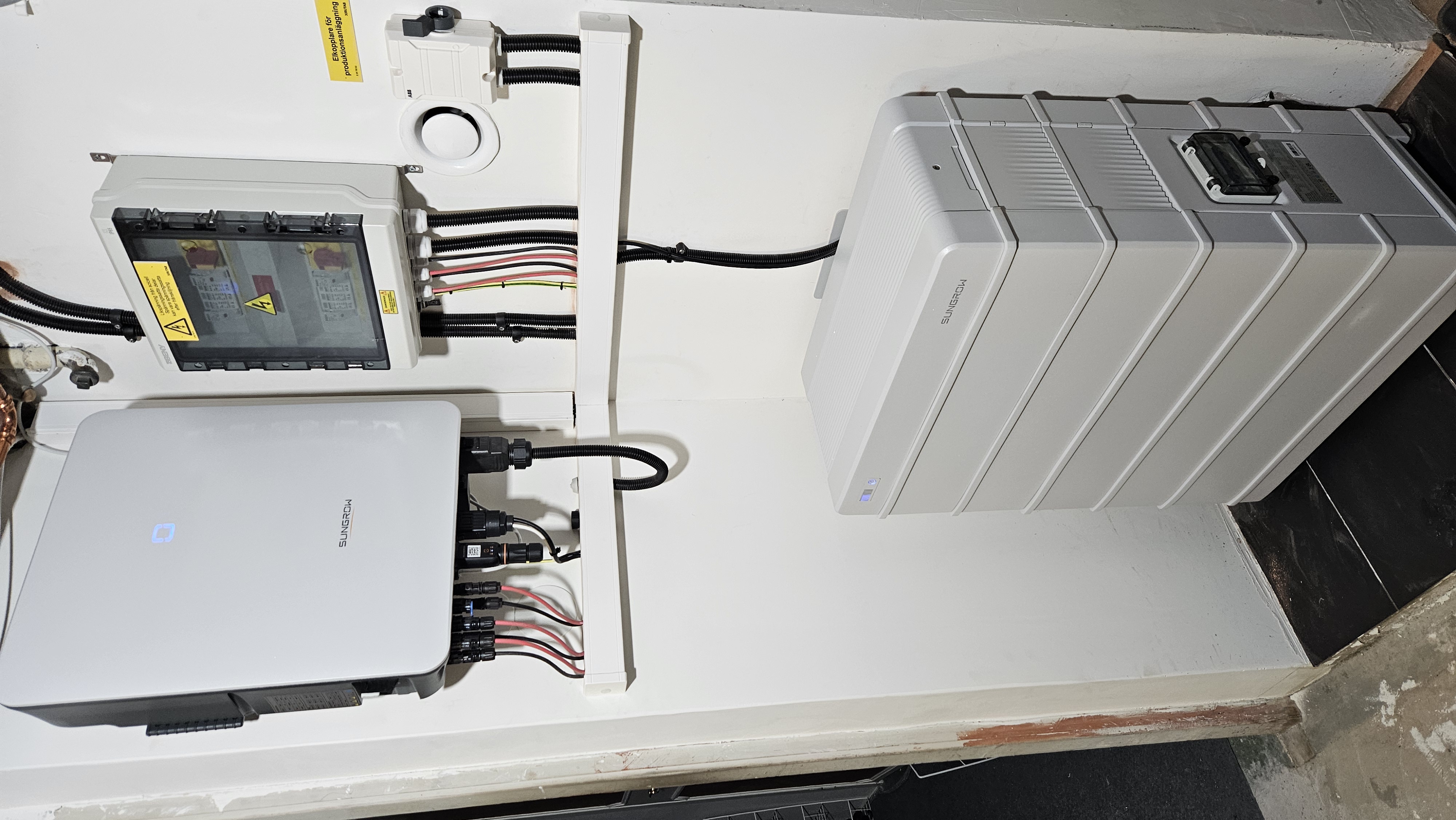 Installation Batteri