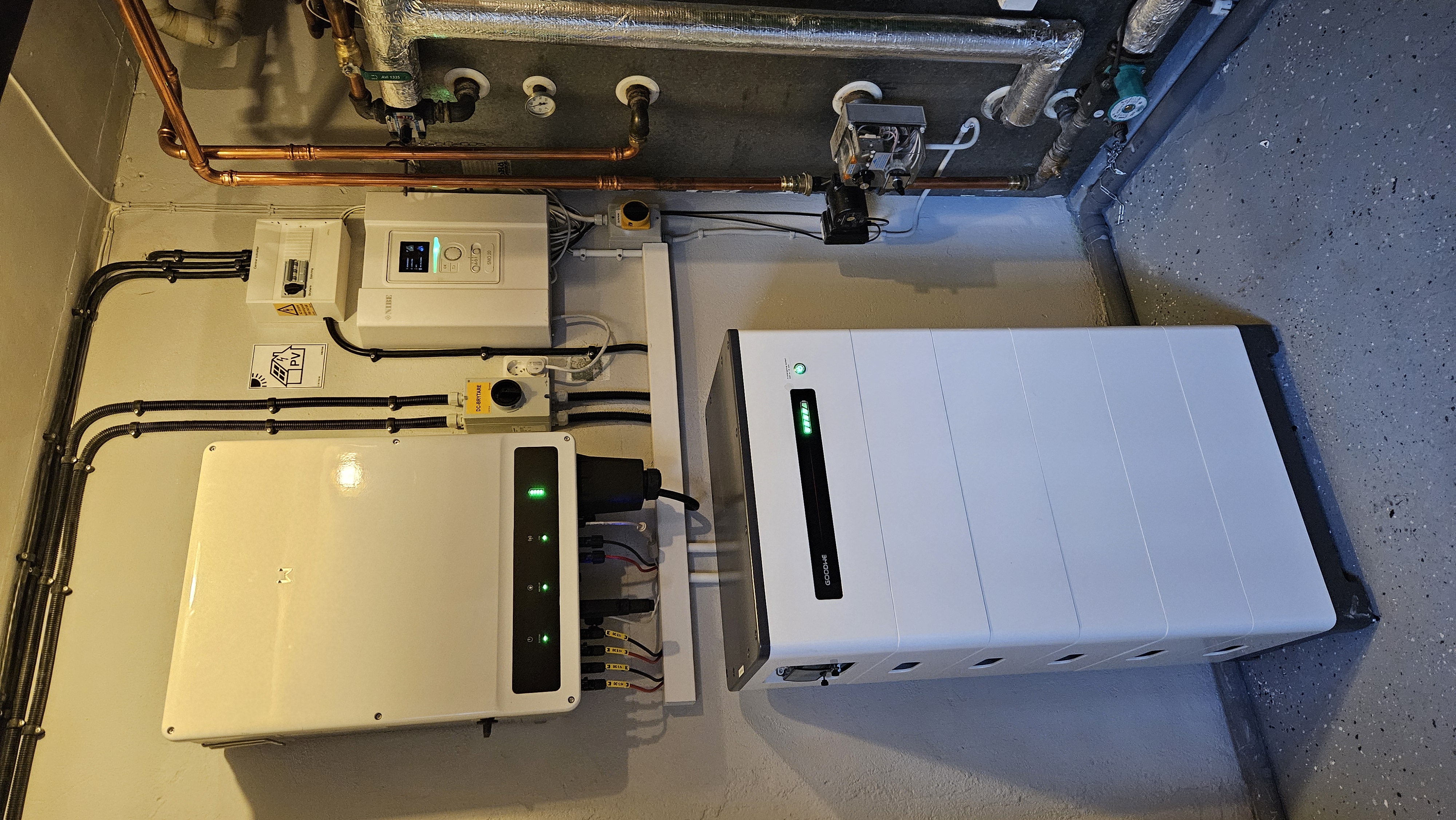 Installation Batteri