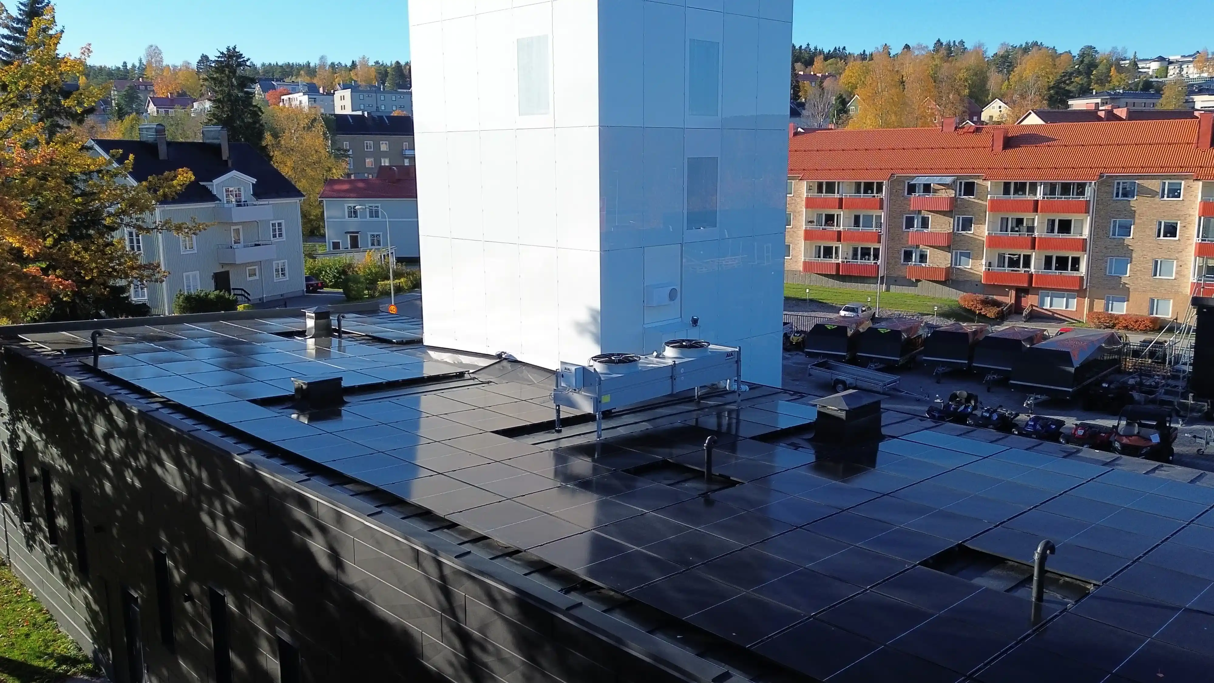 Installation solceller Tornet