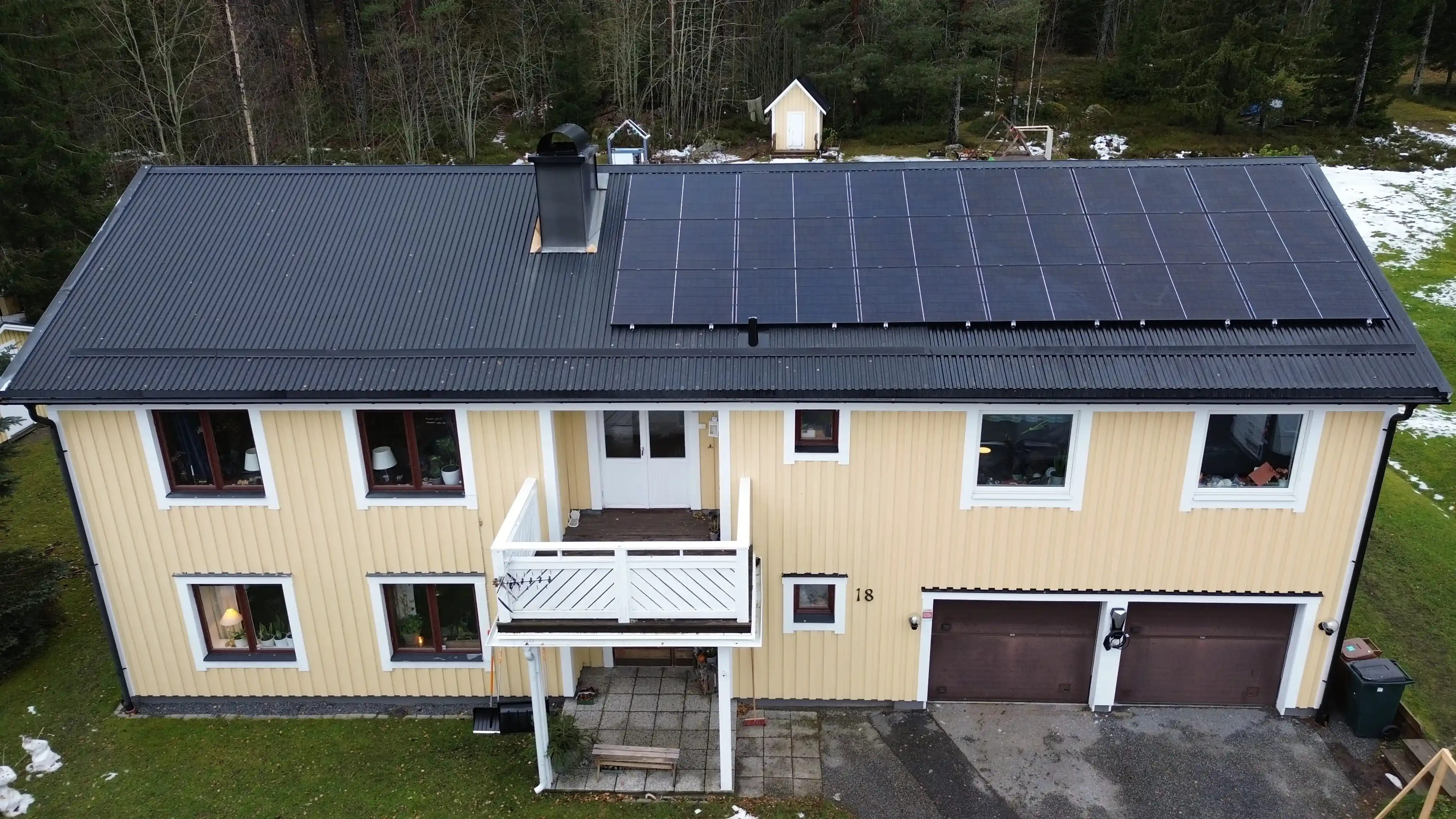 Installation Solceller villa