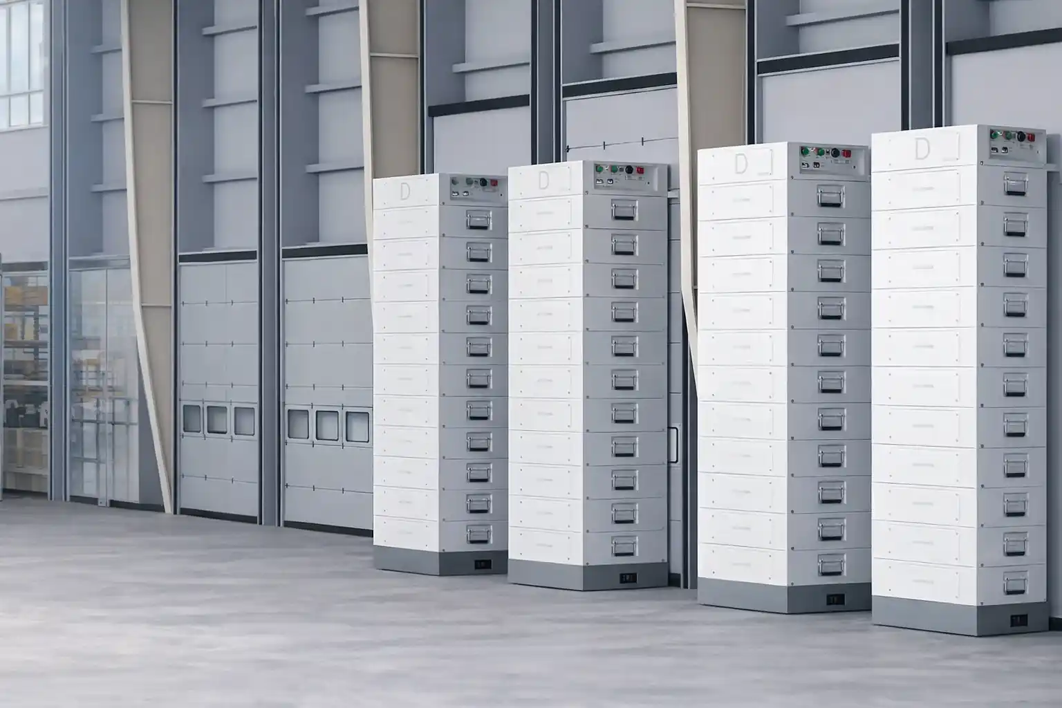 Batterilagring företag